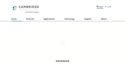 Desktop Screenshot of cambridgetechnology.com